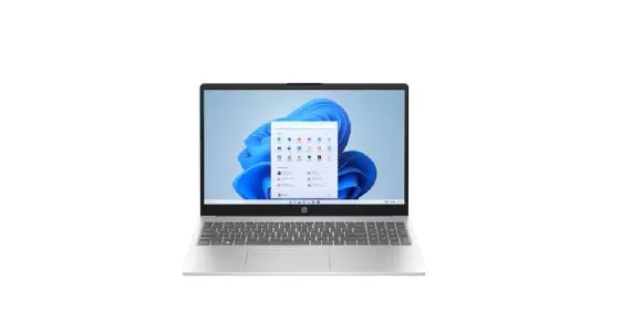 HP Laptop 15 Ryzen 5 7520U, 16GB DDR5, 512GB SSD, Radeon Graphics, 15.6" FHD Natural Silver - BL5R5EA