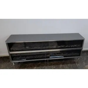 Vimini Home Asel Full Fireplace TV unit