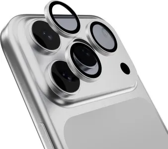 Mageasy lenz sapphire camera lens protector for iphone 17 pro / iphone 17 pro max-white - MPH7PM409WH25