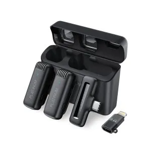 مايكروفونات بلاتينيوم اللاسلكية من سلسلة Vital – أسود (P-LAVVTMICBK)