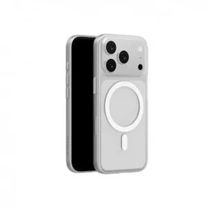 Mageasy lyte m ultra thin .70mm case with independent metal buttons for iphone 17 pro-translucent - MPH17P392TA25