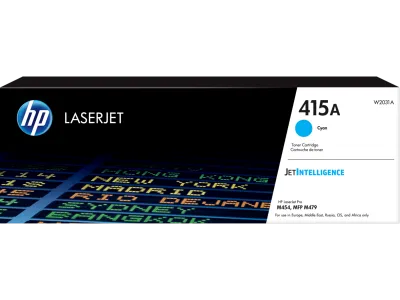 HP 415A Cyan LaserJet Toner  - W2031A