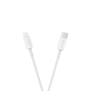 كابل بلاتينيوم VITAL لايتنينغ إلى تايب C – أبيض – 20 واط – 1.2 متر – P-CBVTCLWH