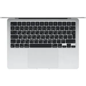 Apple MacBook Air 15 inch M3 Arabic & English Keyboard 8 CORE CPU- 10 CORE GPU 16GB 256 GB - Silver