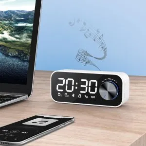 Platinum SUPER Series Multimedia BT Digital Speaker - White - P-SPKSUPWH