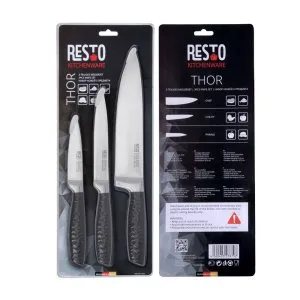RESTO 95502 3 pcs Knife set 12 - 24