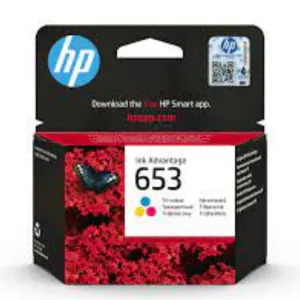 HP 653 Tri-color Original Ink Advantage Cartridge - 3YM74AE