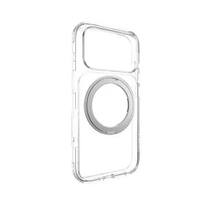 Mageasy magstand 360 m rotating ring protective case  case for iphone 17 pro max-transparent; 16-ft military grade protection - MPH17M262TR25