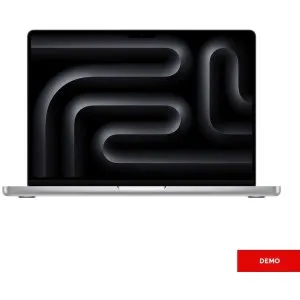 Apple MacBook Pro 14 inch M3 Arabic & English Keyboard 8 core CPU 10 core GPU 8 GB 1TB - Silver