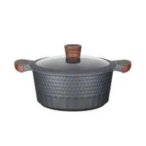 RESTO 93503 Casserole with lid 24 h=11.5 cm 4.6 L - 6