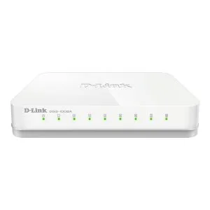 D-Link 8-Port Gigabit Switch - DGS-1008A