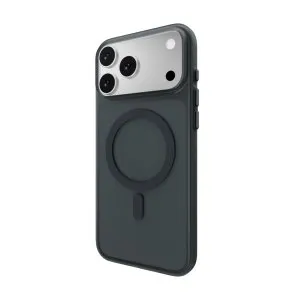 Mageasy lyte m ultra thin .70mm case with independent metal buttons for iphone 17 pro max-midnight - MPH17M392MG25