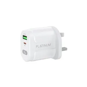 Platinum VITAL Series Wall Charger PD 35W + QC - Black - P-CHRVT35QBK