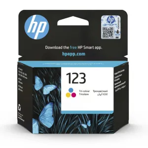 HP 123 Tri-color Ink Cartridge - F6V16AE