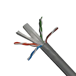 D-Link Cat6 UTP 23 AWG PVC Solid Cable - 305m/Roll - Grey Colour