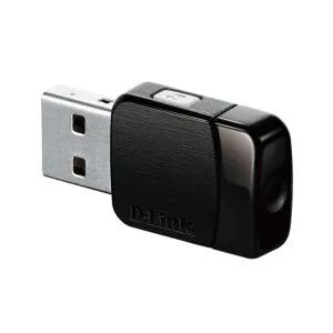 دي-لينك DWA-171 | محول واي فاي USB نانو مزدوج النطاق AC600 – صغير وعالي السرعة