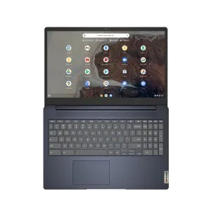 لابتوب Lenovo IdeaPad 3 Chromebook 15.6 بوصة، معالج Celeron N4500، رام 8GB، سعة 128GB eMMC، شاشة FHD، نظام ChromeOS – رمادي قطبي (82N40057EL)