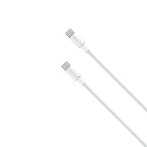 Platinum FLARE Series PD Cable Type-C 100W 1.2M - White - P-CBFLRPD100W