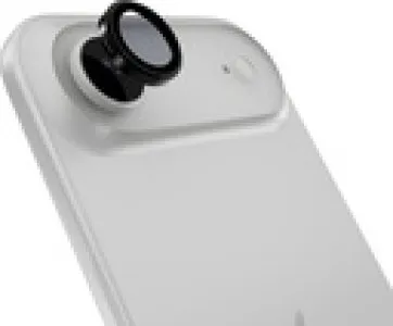 Mageasy lenz sapphire camera lens protector for iphone 17 air-black - MPH17A409BK25