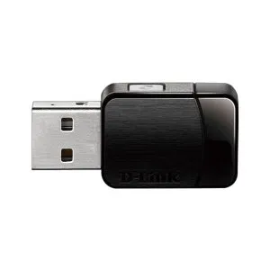 دي-لينك DWA-171 | محول واي فاي USB نانو مزدوج النطاق AC600 – صغير وعالي السرعة