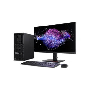 محطة عمل لينوفو ثنك ستيشن P5 تاور – i7-14700K – رام 32 جيجابايت – 512 جيجابايت SSD – رسومات UHD – (30GS00BLAX)