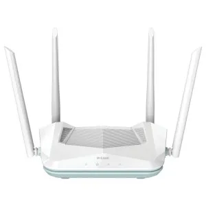 دي-لينك R15 | راوتر ذكي Wi-Fi 6 AX1500 مع تحسين بالذكاء الاصطناعي – مزدوج النطاق