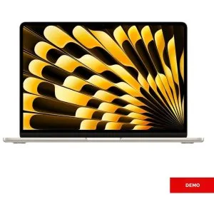 Apple MacBook Air 15 inch M3 Arabic & English Keyboard 8 CORE CPU- 10 CORE GPU 24 GB RAM 512 GB Starlight