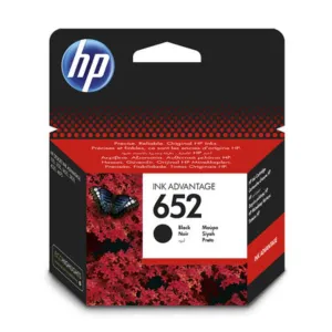HP 652 Black Original Ink Advantage Cartridge - F6V25AE