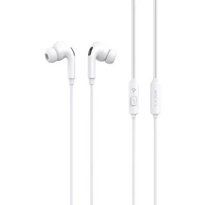 Platinum FINE Series Stereo Wired Earphones 3.5mm - White