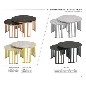 ROUND MIDDLE TABLE 1+1