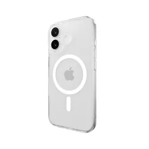 Switcheasy crush m protective clear case for iphone 17-transparentcrystal clear,air-barrier technology,up to 16 feet of high-altitude drop protection - SPH173015TR25